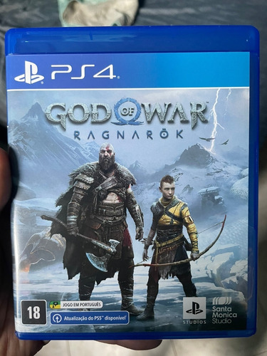 God Of War Ragnarök Standard Edition Sony Ps4 Físico - Escorrega o Preço